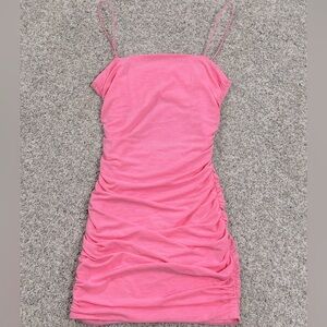 Pink Mini Bodycon Dress SZ Small